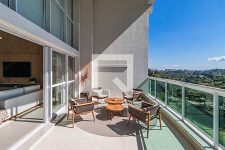 Varanda Gourmet de apartamento à venda com 4 quartos, 338m² em Alphaville Empresarial, Barueri