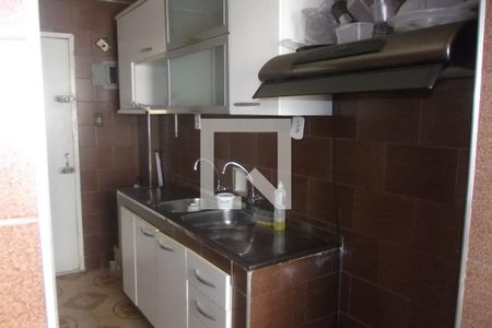 Cozinha de apartamento à venda com 3 quartos, 58m² em Grajau, Rio de Janeiro