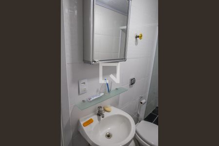 Banheiro da Suíte de apartamento para alugar com 1 quarto, 40m² em Bom Retiro, São Paulo