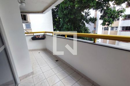 Varanda da Sala de apartamento à venda com 2 quartos, 61m² em Freguesia (Jacarepaguá), Rio de Janeiro
