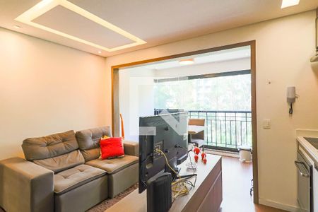 Sala de apartamento à venda com 1 quarto, 38m² em Vila Andrade, São Paulo