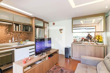 Sala de apartamento à venda com 1 quarto, 38m² em Vila Andrade, São Paulo