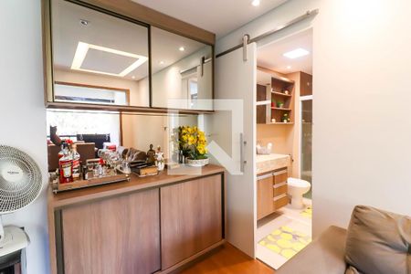 Sala de apartamento à venda com 1 quarto, 38m² em Vila Andrade, São Paulo