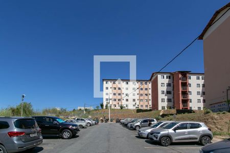 Fachada do bloco de apartamento para alugar com 2 quartos, 42m² em Jardim Vitória, Belo Horizonte