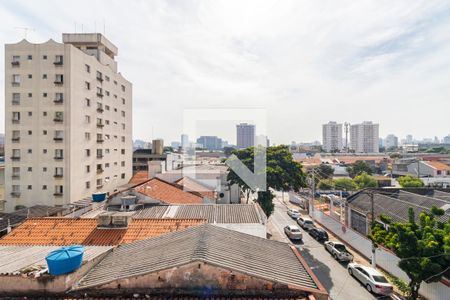 Área comum - Churrasqueira (Vista) de kitnet/studio para alugar com 0 quarto, 38m² em Cambuci, São Paulo