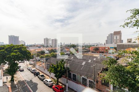 Área comum - Churrasqueira (Vista) de kitnet/studio para alugar com 0 quarto, 38m² em Cambuci, São Paulo