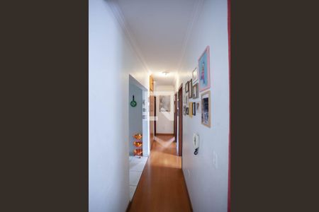 Corredor de apartamento à venda com 3 quartos, 110m² em Paquetá, Belo Horizonte