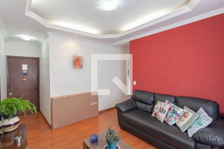 Sala  de apartamento à venda com 3 quartos, 110m² em Paquetá, Belo Horizonte