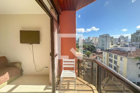 Varanda de apartamento para alugar com 2 quartos, 70m² em Loteamento Joao Batista Juliao, Guarujá