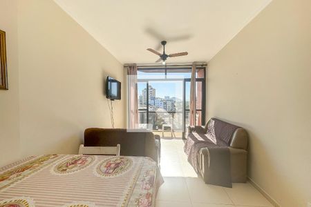 Sala de apartamento para alugar com 2 quartos, 70m² em Loteamento Joao Batista Juliao, Guarujá