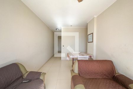 Sala de apartamento para alugar com 2 quartos, 70m² em Loteamento Joao Batista Juliao, Guarujá