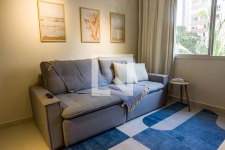 Sala de apartamento para alugar com 1 quarto, 50m² em Bela Vista, São Paulo