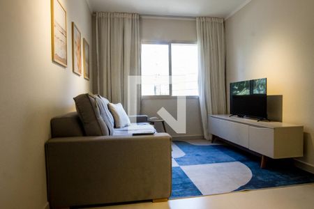 Sala de apartamento para alugar com 1 quarto, 50m² em Bela Vista, São Paulo