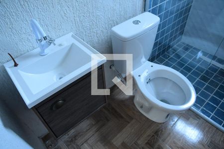 Casa de condomínio para alugar com 136m², 3 quartos e 1 vagaBanheiro suíte 2 