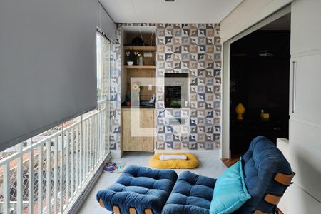 Varanda Gourmet de apartamento para alugar com 3 quartos, 100m² em Santa Paula, São Caetano do Sul