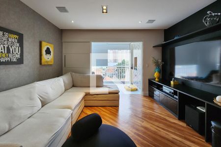 Sala de apartamento para alugar com 3 quartos, 100m² em Santa Paula, São Caetano do Sul