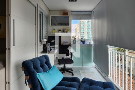 Varanda Gourmet de apartamento para alugar com 3 quartos, 100m² em Santa Paula, São Caetano do Sul