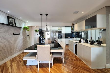 Sala de Jantar de apartamento para alugar com 3 quartos, 100m² em Santa Paula, São Caetano do Sul