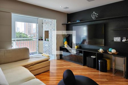 Sala de apartamento para alugar com 3 quartos, 100m² em Santa Paula, São Caetano do Sul