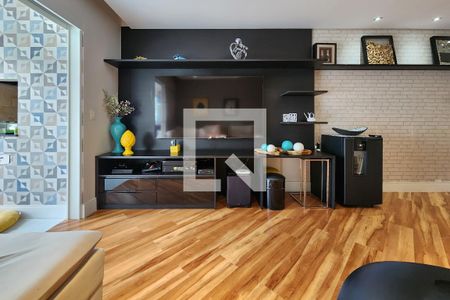 Sala de apartamento para alugar com 3 quartos, 100m² em Santa Paula, São Caetano do Sul