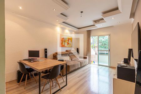 Sala de apartamento à venda com 2 quartos, 78m² em Vila Pires, Santo André