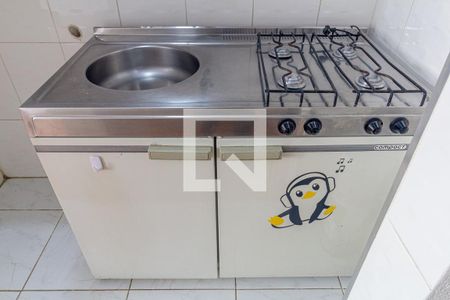 Cozinha de kitnet/studio para alugar com 1 quarto, 30m² em Vila Buarque, São Paulo