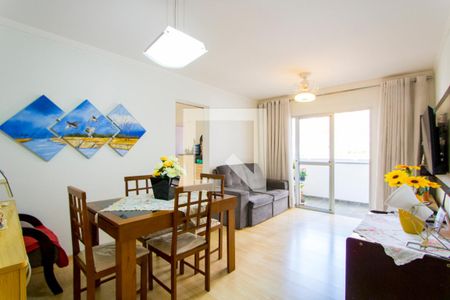 Sala de apartamento à venda com 2 quartos, 63m² em Vila Floresta, Santo André