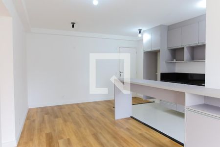 Sala de apartamento à venda com 2 quartos, 55m² em Jardim, Santo André