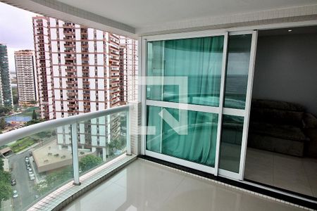 Varanda de kitnet/studio para alugar com 1 quarto, 48m² em Barra da Tijuca, Rio de Janeiro