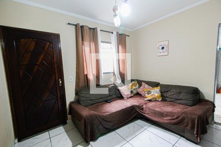 Sala de casa para alugar com 3 quartos, 148m² em Vila Lutécia, Santo André