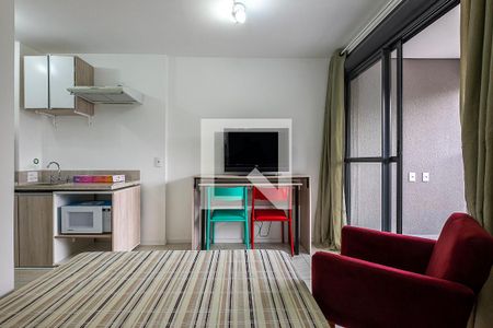 Studio de kitnet/studio para alugar com 1 quarto, 27m² em Pinheiros, São Paulo