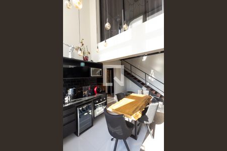 Sala/Cozinha de apartamento à venda com 1 quarto, 100m² em Vila Olímpia, São Paulo