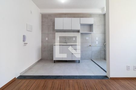 Cozinha de apartamento para alugar com 1 quarto, 30m² em Várzea da Barra Funda, São Paulo