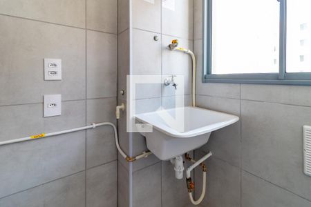 Área de Serviço de apartamento para alugar com 1 quarto, 30m² em Várzea da Barra Funda, São Paulo