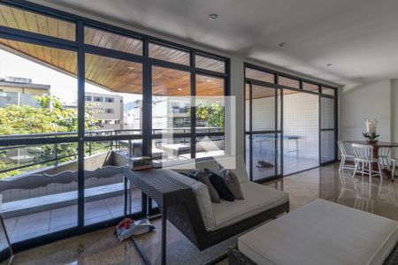 Sala de apartamento à venda com 4 quartos, 177m² em Recreio dos Bandeirantes, Rio de Janeiro