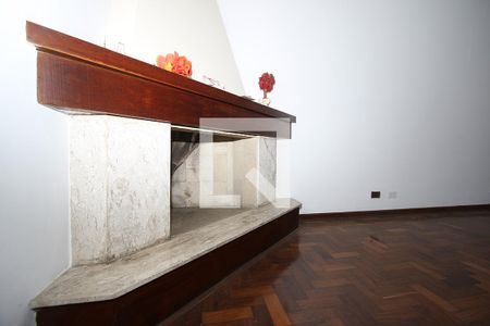 Sala de Estar - Lareira de casa à venda com 3 quartos, 362m² em Vila Ida, São Paulo