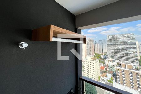 Apartamento à venda com 27m², 1 quarto e sem vagaVaranda