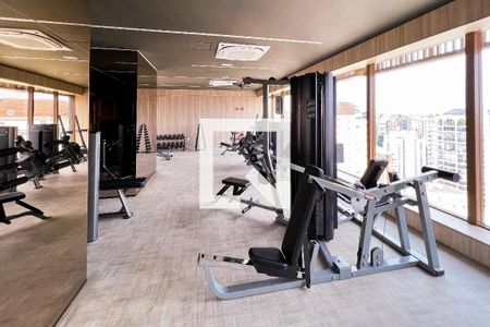 Apartamento à venda com 27m², 1 quarto e sem vagaAcademia