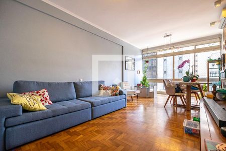 Sala de apartamento para alugar com 2 quartos, 117m² em Paraíso, São Paulo