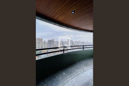 Varanda da Sala de apartamento para alugar com 3 quartos, 126m² em Vila Regente Feijó, São Paulo