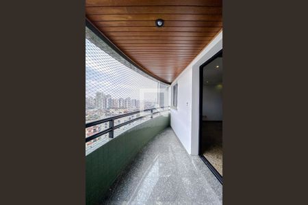 Varanda da Sala de apartamento para alugar com 3 quartos, 126m² em Vila Regente Feijó, São Paulo