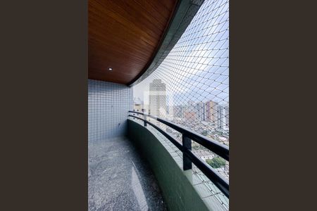 Varanda da Sala de apartamento para alugar com 3 quartos, 126m² em Vila Regente Feijó, São Paulo