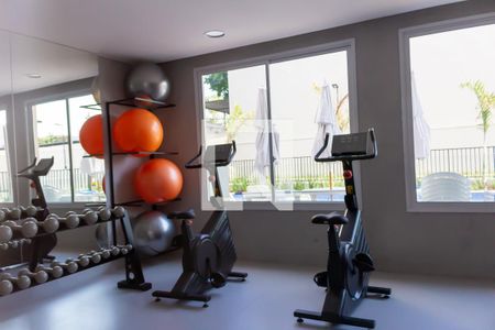 Apartamento à venda com 34m², 1 quarto e sem vaga Apartamento à venda com 34m², 1 quarto e sem vagaÁrea comum - Academia