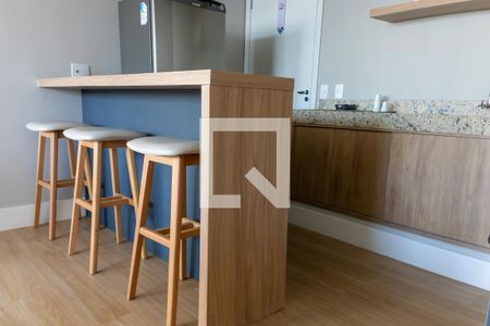 Apartamento à venda com 34m², 1 quarto e sem vaga Apartamento à venda com 34m², 1 quarto e sem vagaÁrea comum - Salão de festas