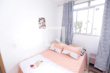 Quarto 1 de apartamento à venda com 2 quartos, 48m² em Califórnia, Contagem