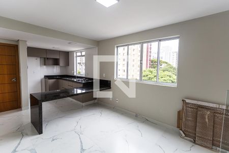 Sala de apartamento para alugar com 2 quartos, 111m² em Serra, Belo Horizonte