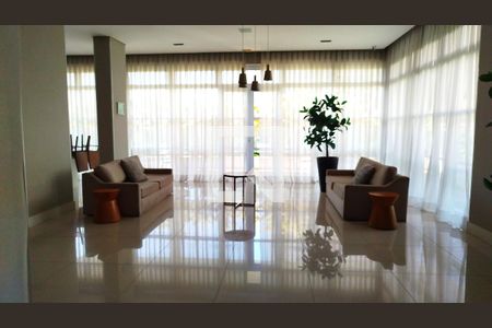 Apartamento para alugar com 45m², 1 quarto e 1 vagaHall social