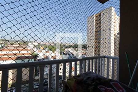 Varanda da Sala de apartamento para alugar com 2 quartos, 49m² em Vila Joao Ramalho, Santo André