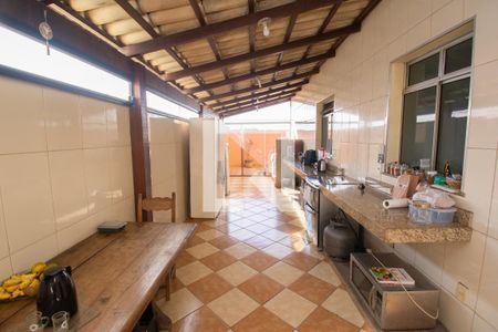 Cozinha e Área de Serviço de apartamento à venda com 3 quartos, 110m² em Novo Eldorado, Contagem