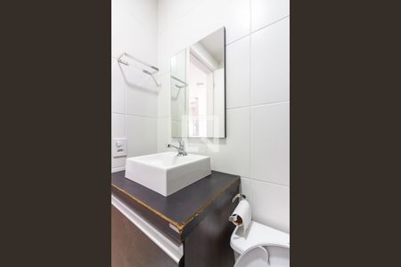 Studio para alugar com 34m², 1 quarto e 1 vaga Studio para alugar com 34m², 1 quarto e 1 vagaBanheiro